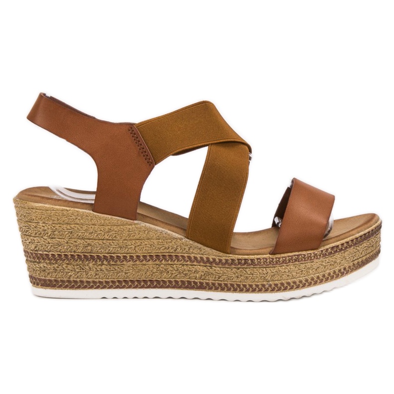 Flyfor Sandalias ligeras sin cordones marrón Flyfor Sandalias ligeras sin cordones marrón