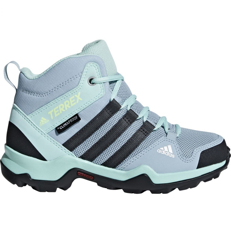 Zapatillas adidas Terrex AX2R Mid Cp Jr BC0672 azul Zapatillas adidas Terrex AX2R Mid Cp Jr BC0672 azul