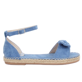 Sandalias alpargatas azules YJ-2M11-18 Azul