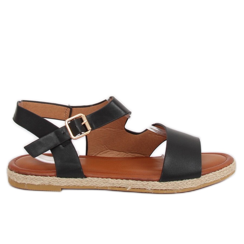 Sandalias de mujer negras H-7 Black negro Sandalias de mujer negras H-7 Black negro