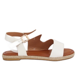 Sandalias de mujer blancas H-7 White blanco