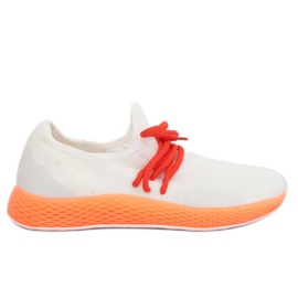 Deportivo naranja y blanco B-6851 Naranja