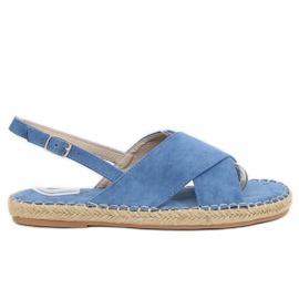 Sandalias alpargatas azules YJ-2M12 Azul