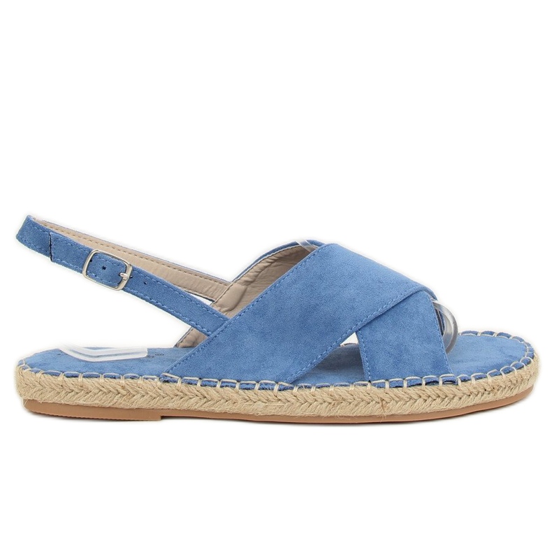 Sandalias alpargatas azules YJ-2M12 Azul