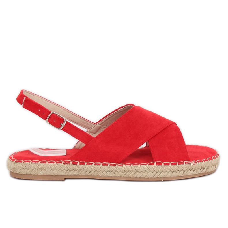Sandalias alpargatas rojas YJ-2M12 Rojo