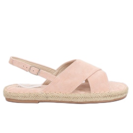 Sandalias alpargatas beige YJ-2M12 Nude