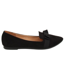 Bailarinas de mujer negras 8F59 Black negro