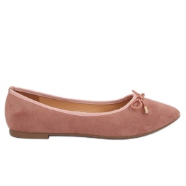 Bailarinas con puntera almendra rosa 8F58 Rosa