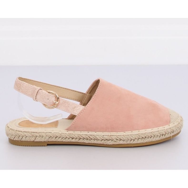 Alpargatas con el talón expuesto rosa HH-119 Rosa II-GAT rosado