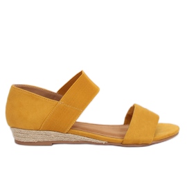 Sandalias alpargatas amarillas 9R71 Amarillo