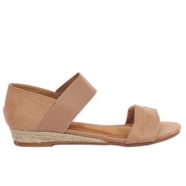 Sandalias alpargatas beige 9R71 Caqui