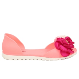 Pink Meliski Ballerinas W-13 Pink rosado