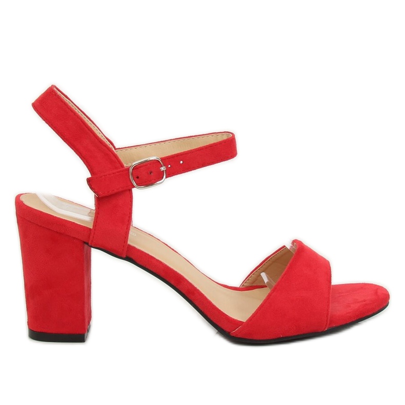 Sandalias rojas en el poste FH-3M25 Rojo
