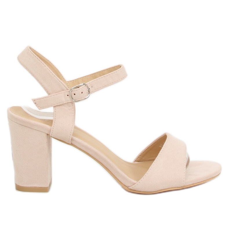 Sandalias beige en el poste FH-3M25 Beige