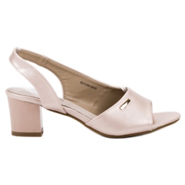 Goodin Sandalias elegantes sin cordones marrón