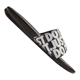 Chanclas Nike Benassi Jdi Print M 631261-024 blanco negro