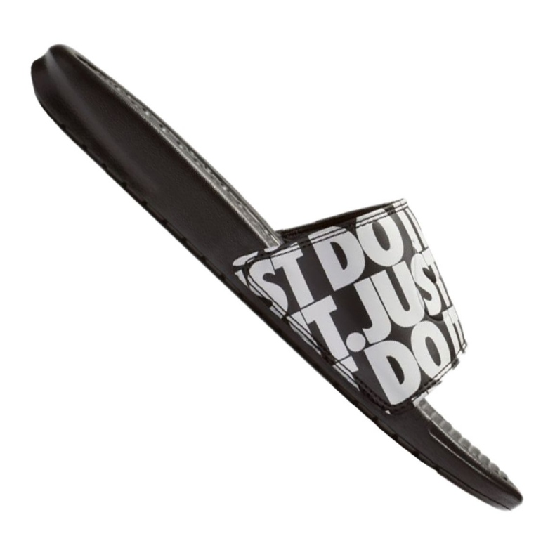 Chanclas Nike Benassi Jdi Print M 631261-024 blanco negro