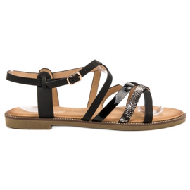 Bestelle Sandalias de mujer negras negro Bestelle Sandalias de mujer negras negro