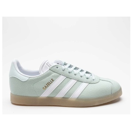 Adidas Gazelle W 064 Ice Mint Calzado Tinte Blanco Crudo verde