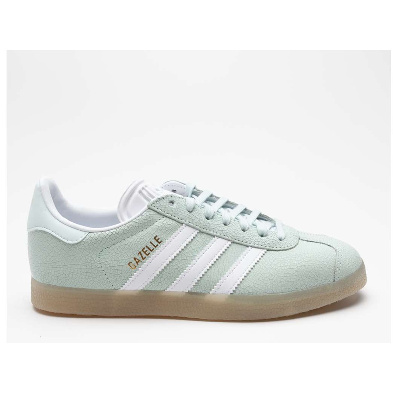 Adidas Gazelle W 064 Ice Mint Calzado Tinte Blanco Crudo verde