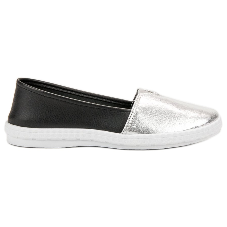 Mckeylor Zapatillas sin cordones de moda negro gris