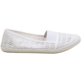 Mckeylor Bailarinas textiles blanco