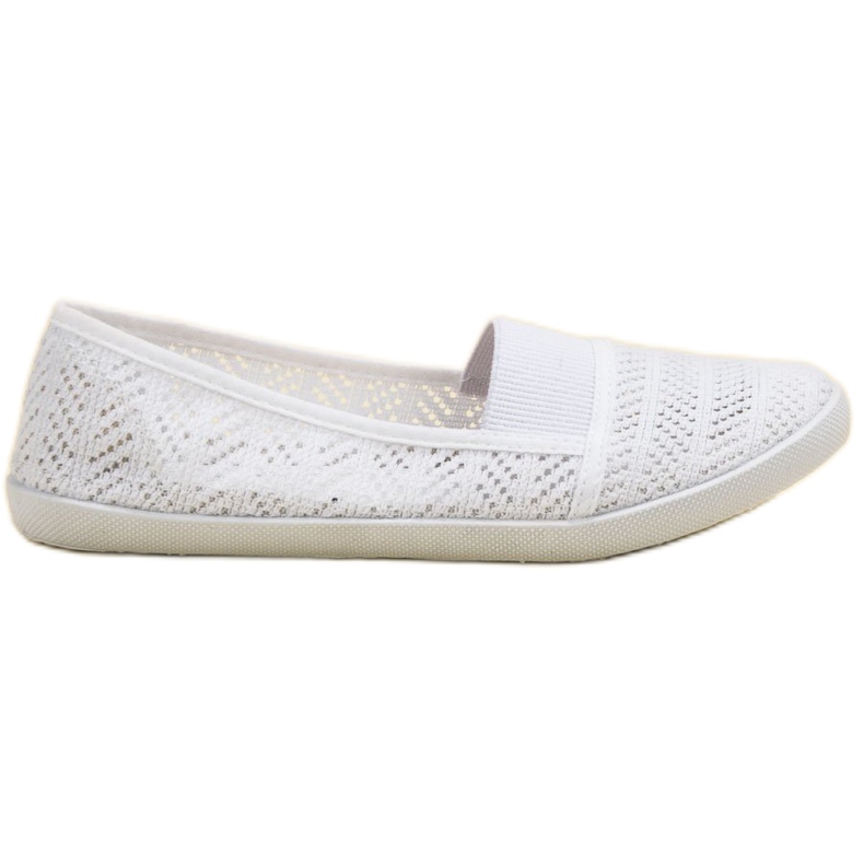 Mckeylor Bailarinas textiles blanco