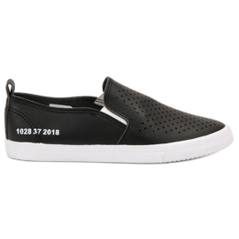 Mckeylor Slipons calados negro
