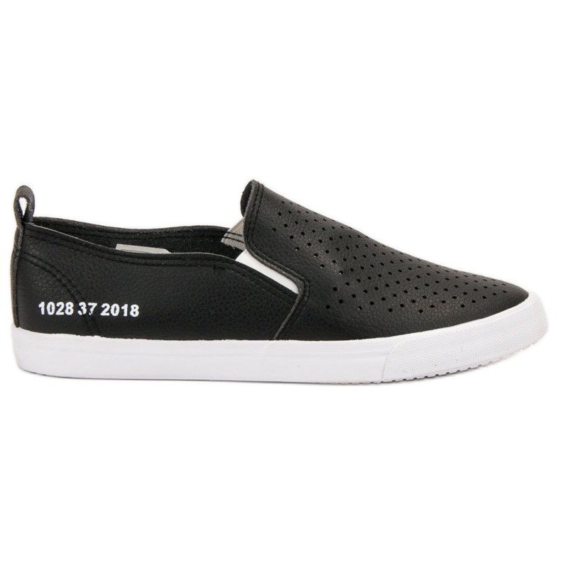 Mckeylor Slipons calados negro Mckeylor Slipons calados negro