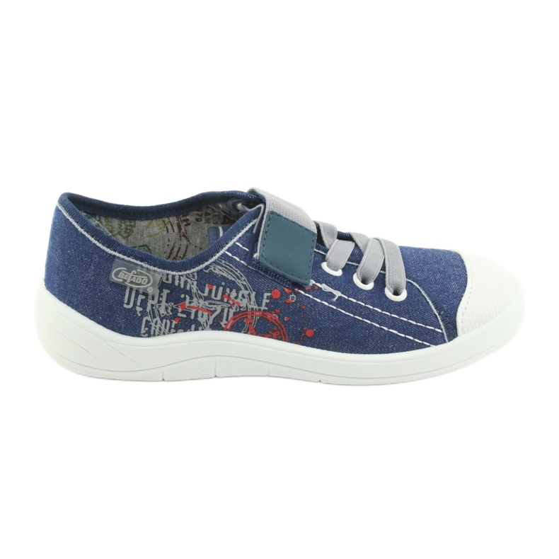 Calzado infantil befado 251Y116 blanco azul marino