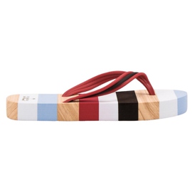 Ax Boxing Chanclas en la plataforma multicolor