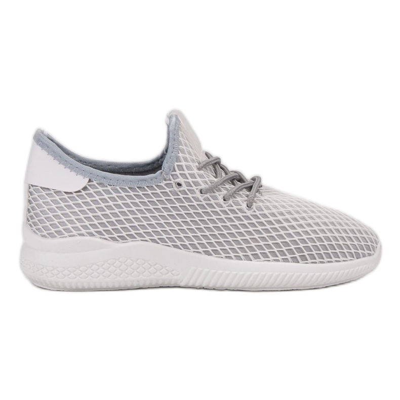 SHELOVET Zapatos deportivos con malla gris