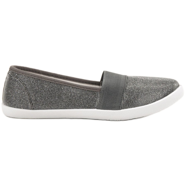Renda Zapatillas con purpurina gris Renda Zapatillas con purpurina gris