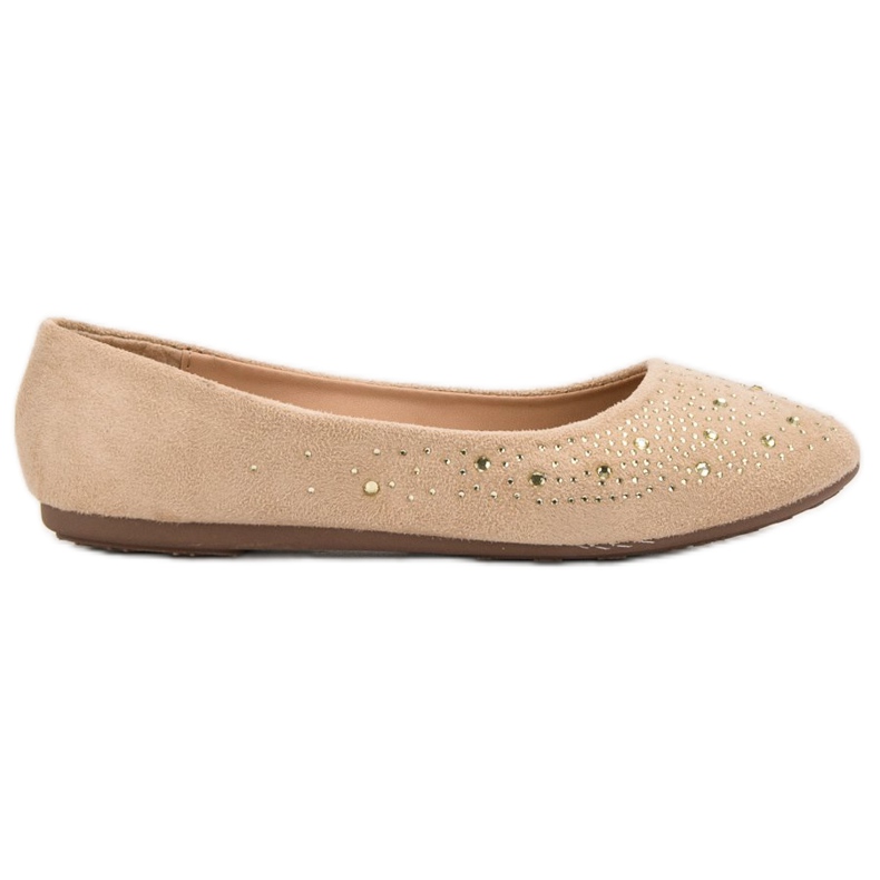 Renda Bailarinas Con Circonita beige Renda Bailarinas Con Circonita beige