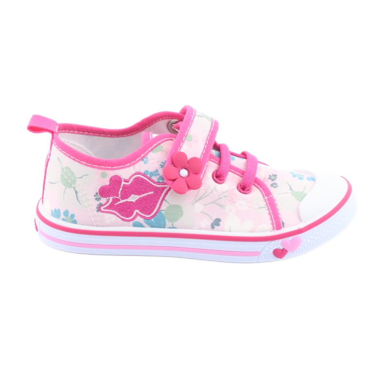 American Club Zapatillas deportivas Boca plantilla de piel americana blanco marrón rosado