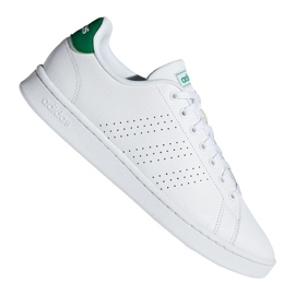 Zapatillas Adidas Advantage M F36424 blanco verde