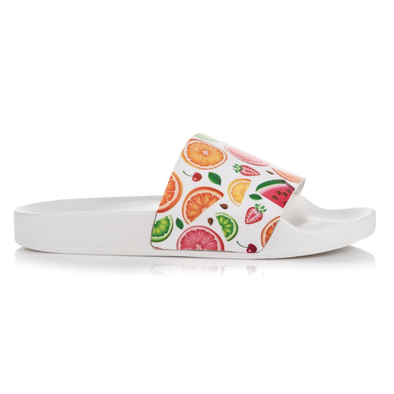 Vices Zapatillas de frutas blanco