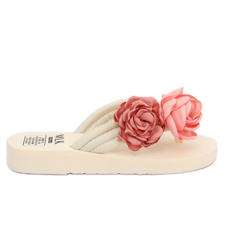 Chanclas beige TS-33 Beige