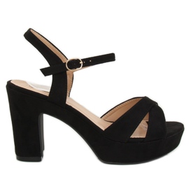 Negro Sandalias negras JC15017 Negro