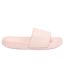 Pantuflas de espuma rosa J10761 Rosa rosado