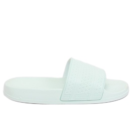 Pantuflas menta J10761 Verde multicolor