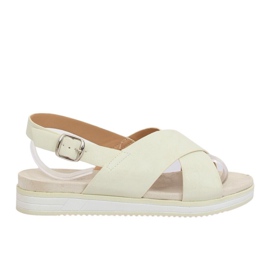 Sandalias de mujer blancas 1495 White blanco