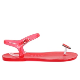 Chanclas Meliski rojo K-9185 Rojo
