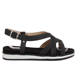 Sandalias de mujer negras 1499 Black negro