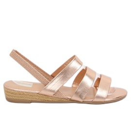 Sandalias alpargatas Champagne SM007 Champagne rosa