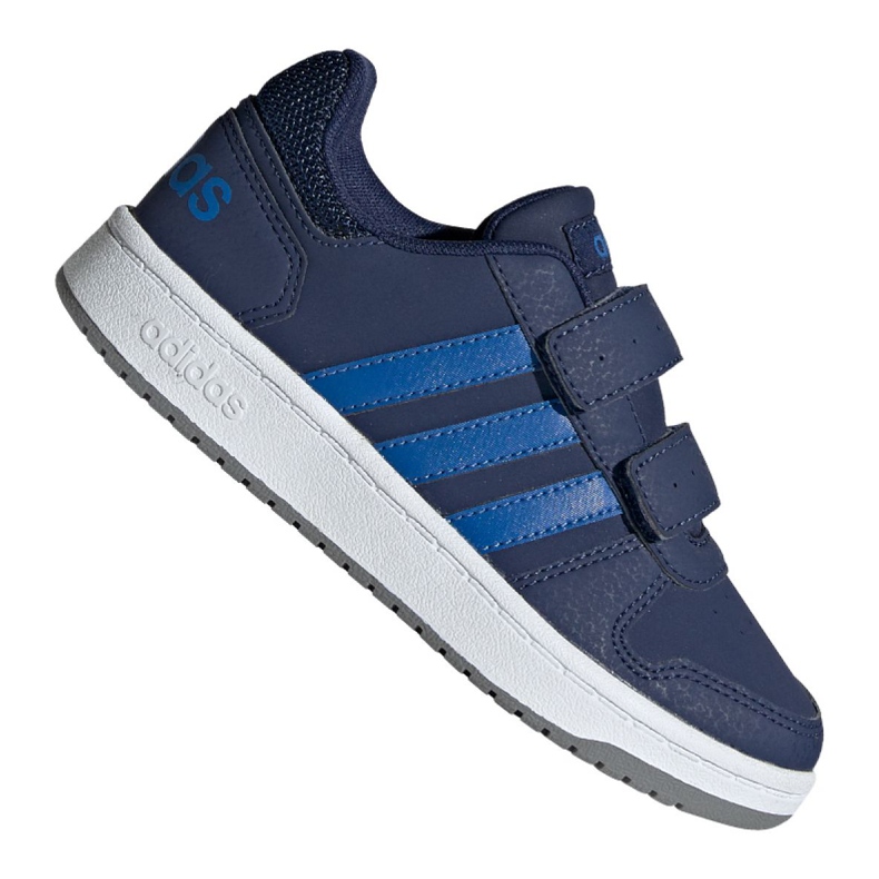 Zapatillas Adidas Hoops 2.0 Cmf C Jr EE9000 azul marino