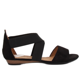 Sandalias de mujer negras 7434 Negra negro