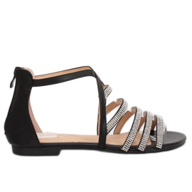 Sandalias de mujer negras LL6339 Negras negro