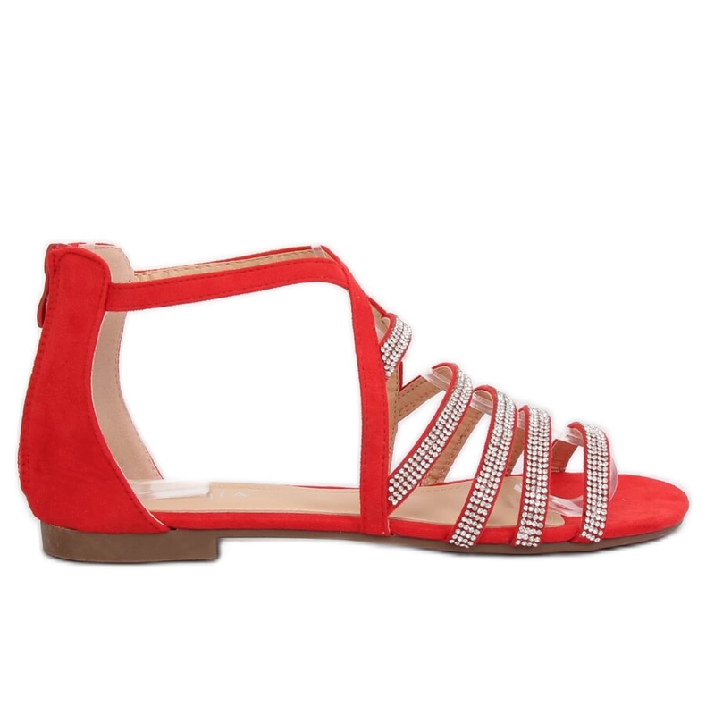 Sandalias rojas de mujer LL6339 Rojo