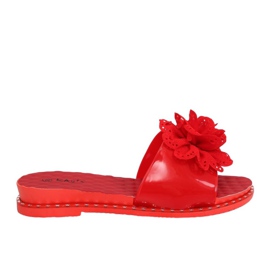Rojo Pantuflas rojas de mujer 38822 Rojo